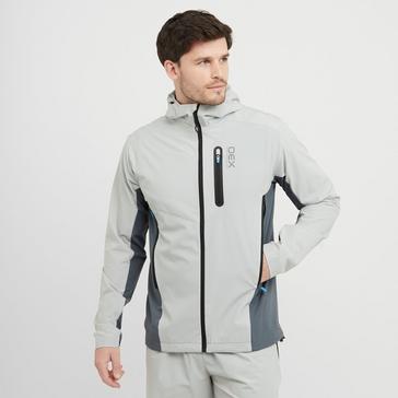 Grey OEX BLUE Men’s Aspect Track Top 