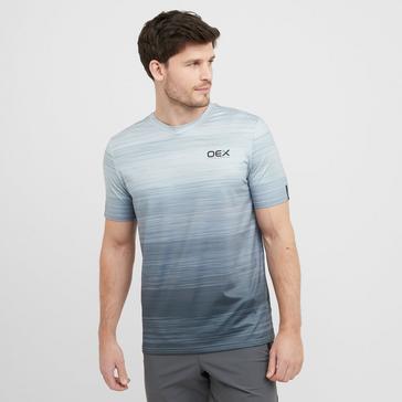 Grey OEX BLUE Men’s Neve T-Shirt 