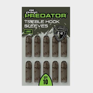  Fox rage Predator Camo Treble Hook Sleeves