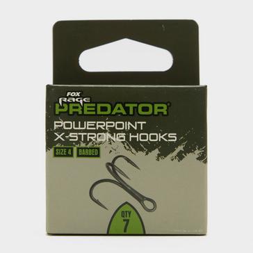 Black Fox rage Predator X-Strong Barbed Treble Hooks 4 x 6