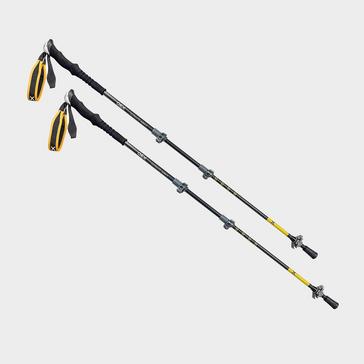 Yellow OEX Ultralite Carbon X Walking Poles 