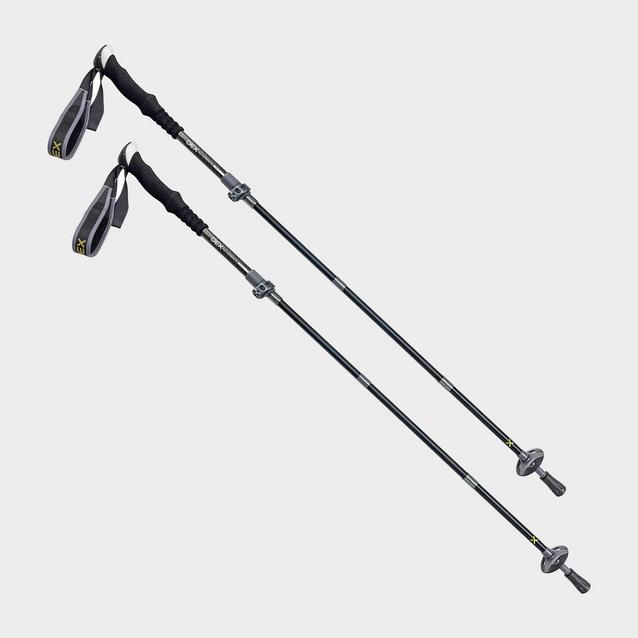 OEX Ultralite Carbon Z Walking Poles | Blacks