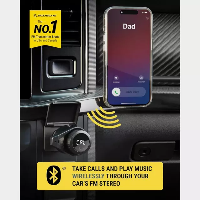 Scosche BTFreq™ Pro Wireless Handsfree Car Kit Millets