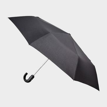 Black Fulton Open & Close Umbrella