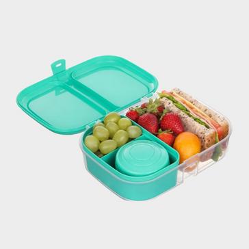 Green Sistema 1.1L Ribbon™ Lunch with Mini Bite™ Container