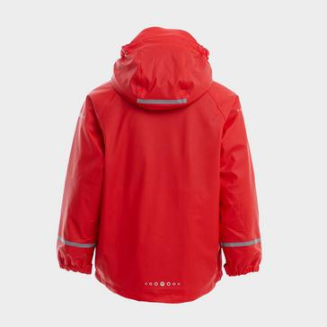 Red Spotty otter Kids’ Forest Leader Insulated PU Jacket