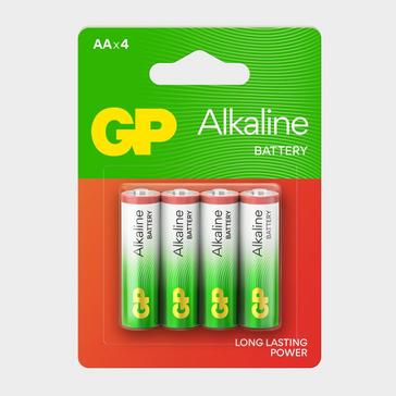 Green GP Batteries Alkaline Batteries AA 12 Pack