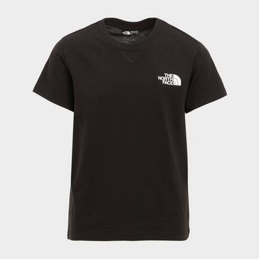 Black The North Face Kids’ Simple Dome T-Shirt