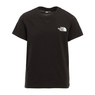 Black The North Face Kids’ Simple Dome T-Shirt
