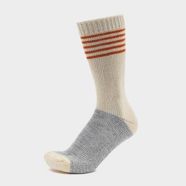 Cream Sealskinz Men’s Bawdeswell Bamboo Mid-Length Socks
