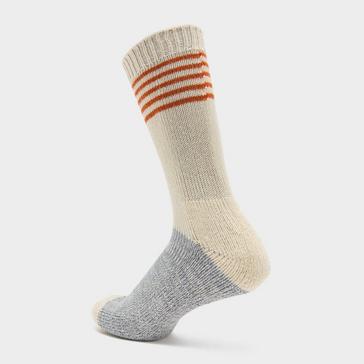 Cream Sealskinz Men’s Bawdeswell Bamboo Mid-Length Socks