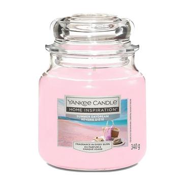 Pink Yankee candle Summer Daydream Medium Jar