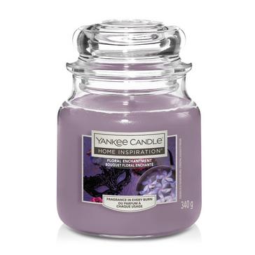 Purple Yankee candle Floral Enchantment Medium Jar