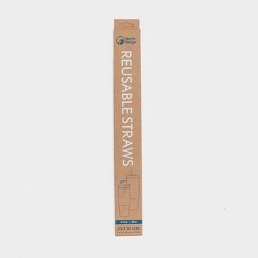 Clear North Ridge Reusable Straws 4 Pack