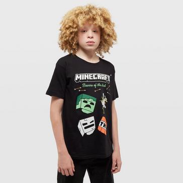Black Minecraft Kids’ Minecraft Creeper T-Shirt
