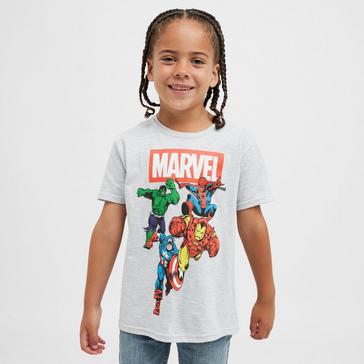 Grey marvel Kids’ Marvel Squad T-Shirt