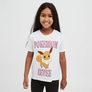 White POKEMON Kids’ Eevee T-Shirt