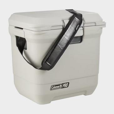 White COLEMAN Pro 25QT Cooler Box