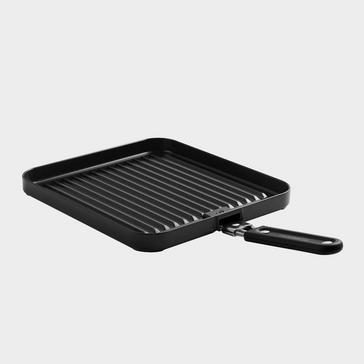 Black Cadac 2 Cook Ribbed Grill Plate