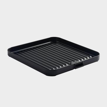 Black Cadac 2 Cook Ribbed Grill Plate