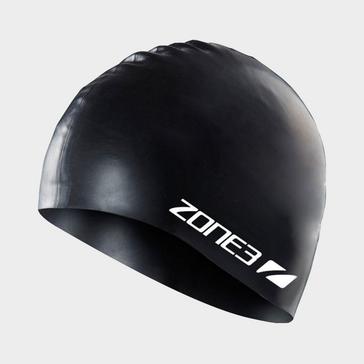 Black Zone 3 Unisex Silicone Swim Cap 48g