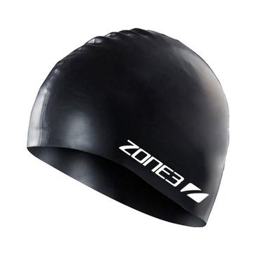 Black Zone 3 Unisex Silicone Swim Cap 48g