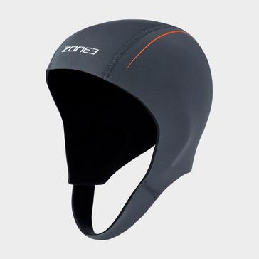 Black Zone 3 Unisex Active-Flex Swim Cap