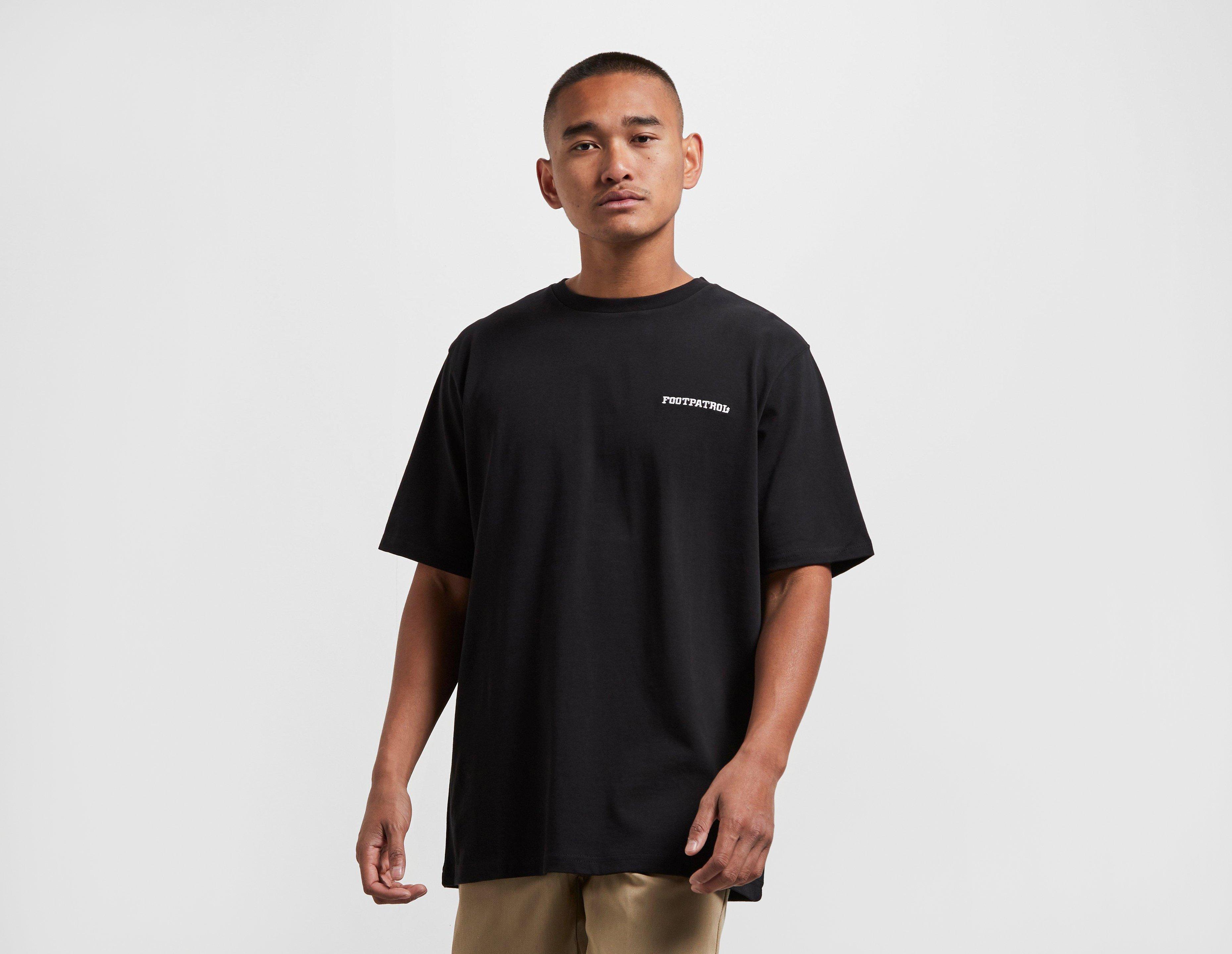 Men’s Footpatrol Bar Logo T-Shirt - Black, Black