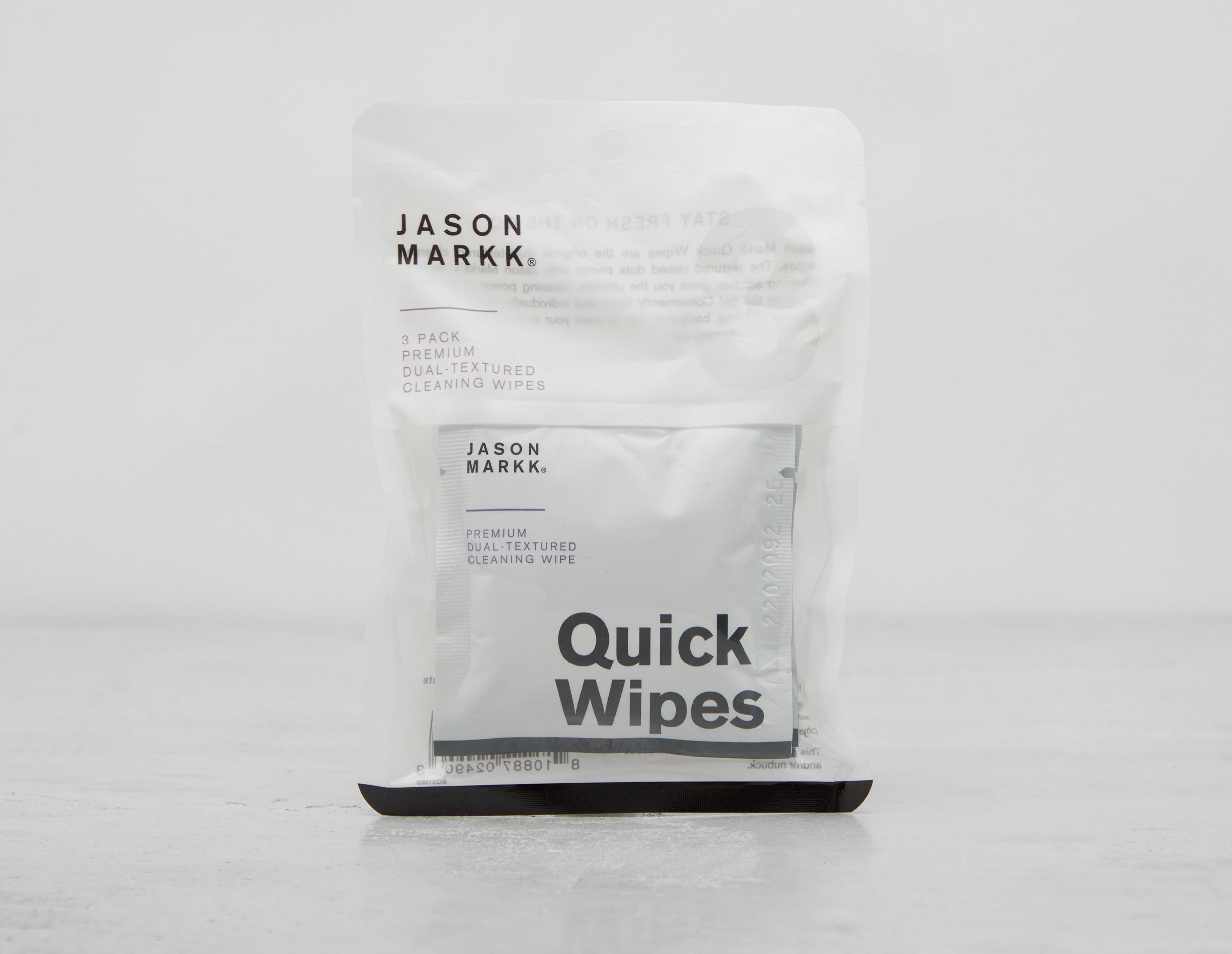 Men’s Jason Markk Quick Wipes 3 Pack - White, White