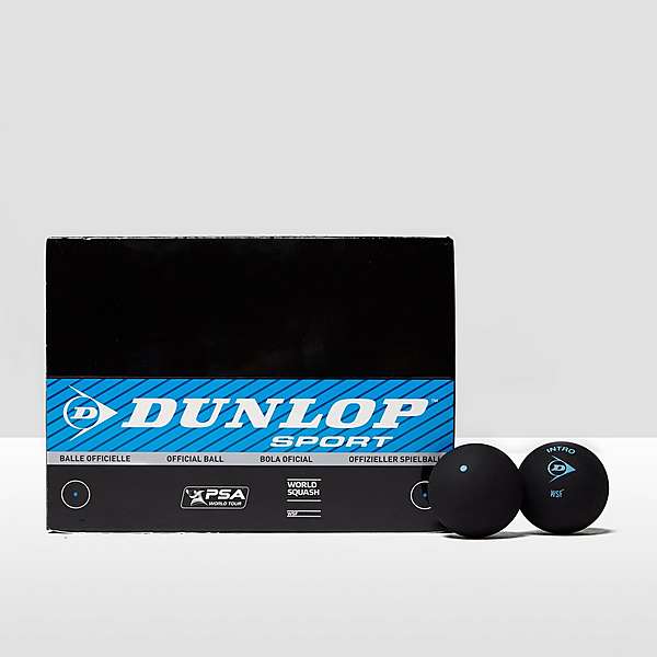 Dunlop Intro Squash Ball 1 Dozen