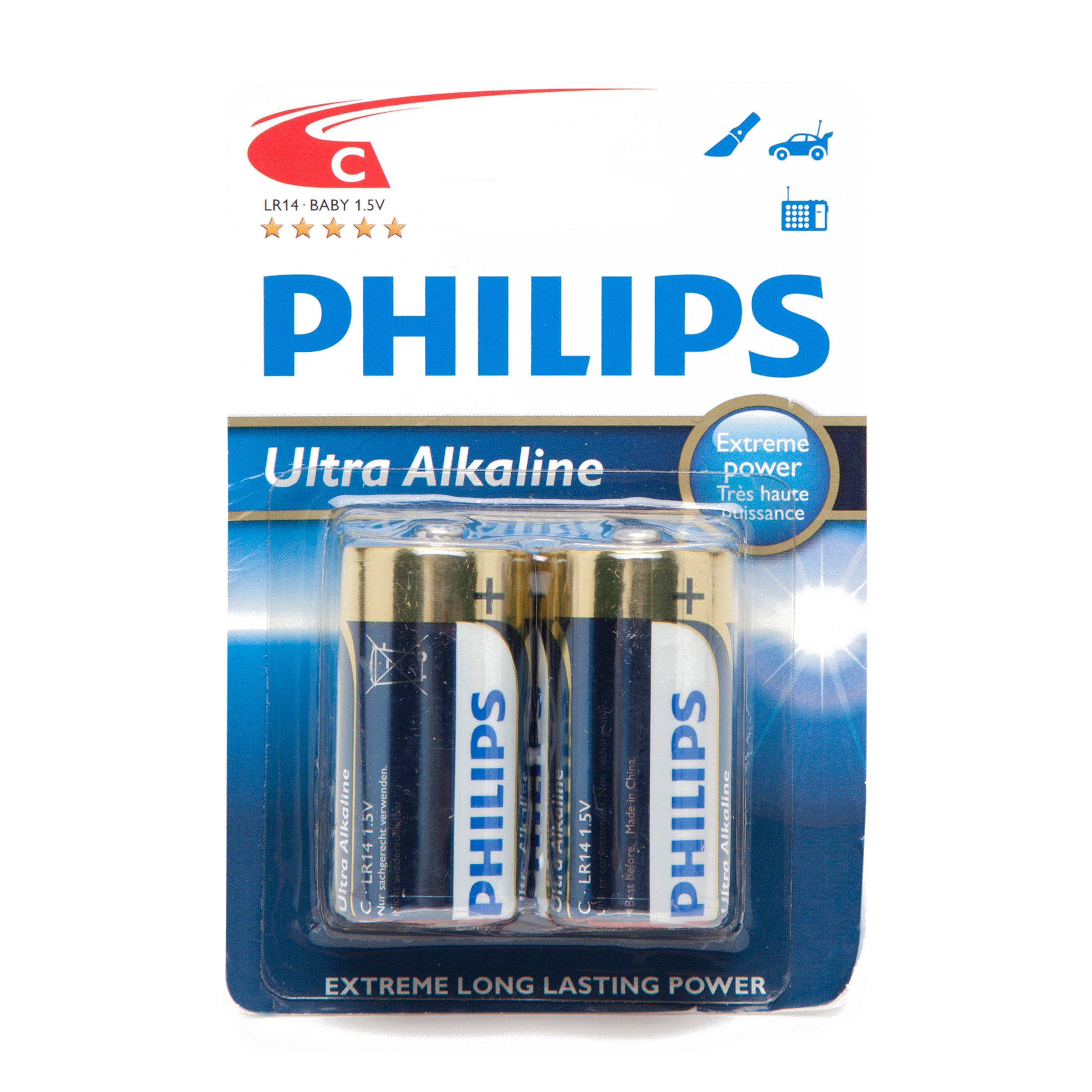Phillips Ultra Alkaline C Batteries 2 Pack Review