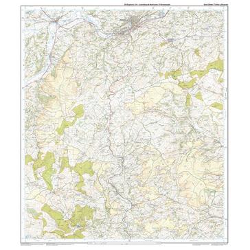 Orange Ordnance Survey Explorer 214 Llanidloes & Newtown Map With Digital Version