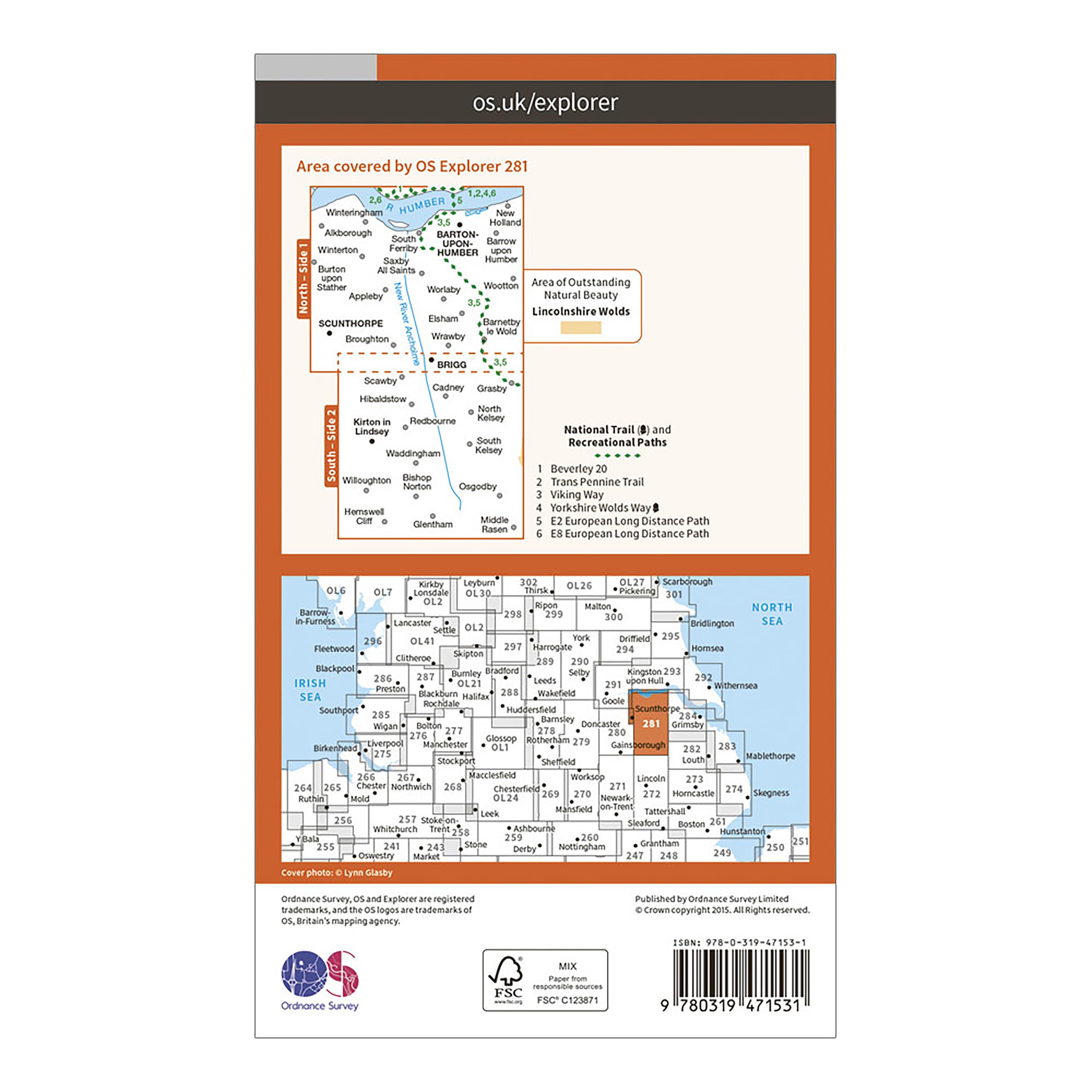 Ordnance Survey Explorer 281 Anchlome Valley Map Review