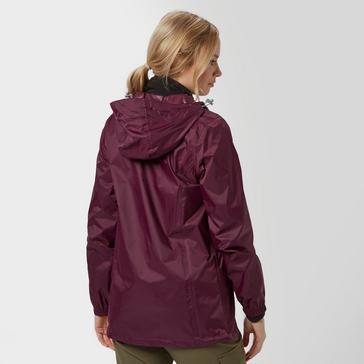 Purple Peter Storm Womens Packable Hooded Jacket Plum