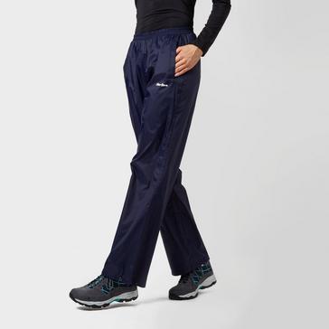 Blue Peter Storm Womens Packable Waterproof Pants Navy