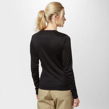 Black Peter Storm Women's Long-sleeve Thermal Crew-neck Baselayer Top