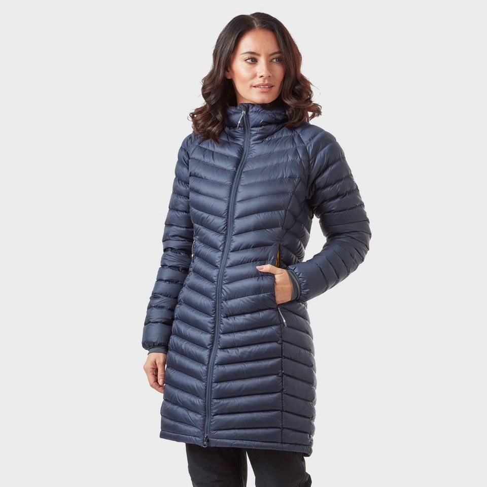 Rab women's microlight parka indigo best sale