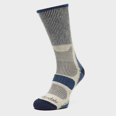 Bridgedale Mens Hike Lightweight Cotton Comfort Socks 