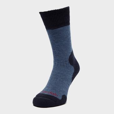 Blue Bridgedale Women's Explorer Heavyweight Merino Comfort Boot Socks