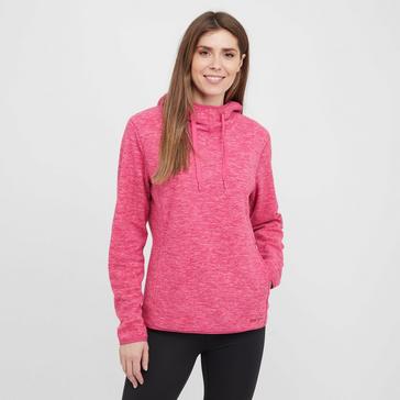 Pink Peter Storm Women's Marl Fleece Hoodie