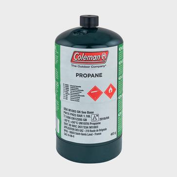Green COLEMAN Propane Gas Cylinder