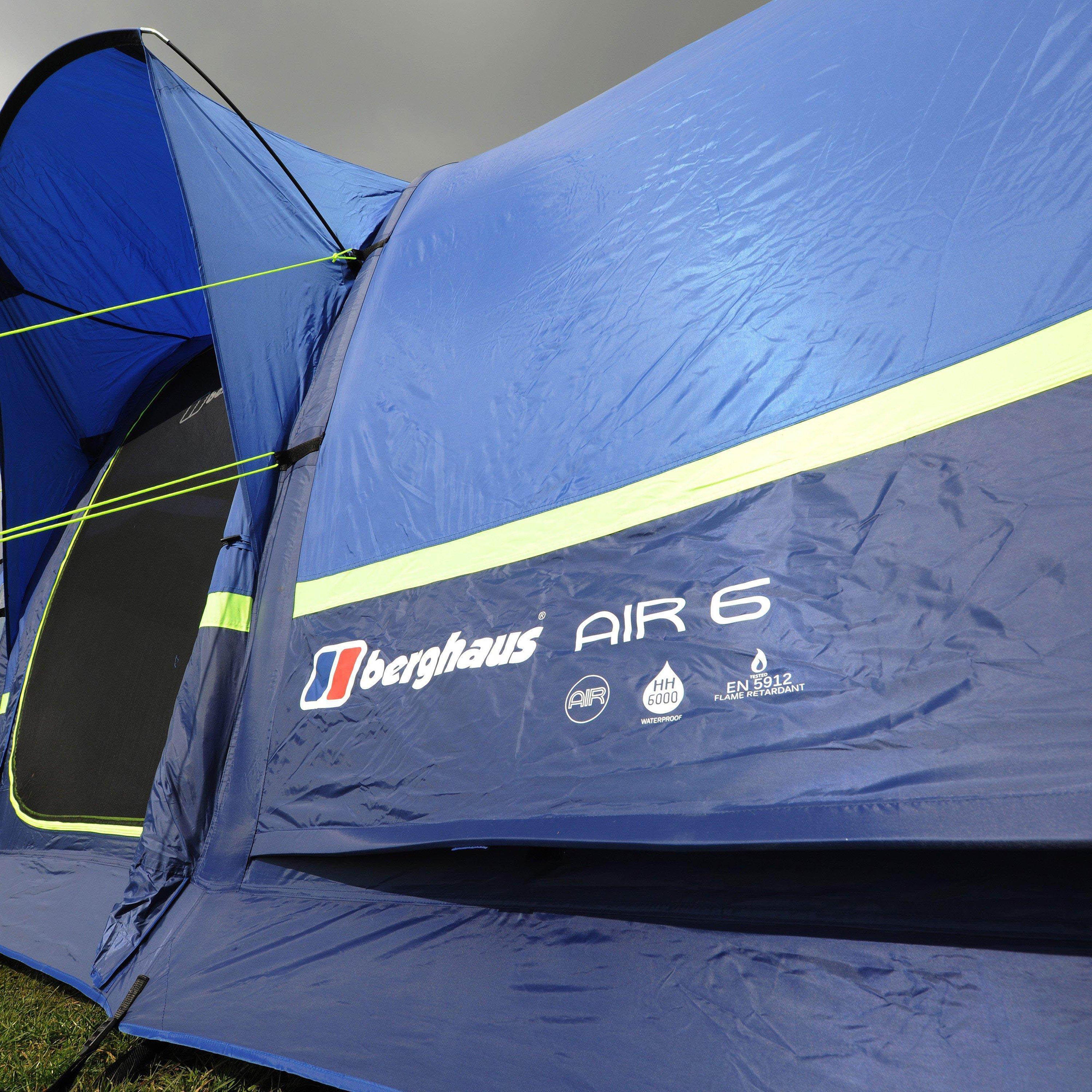 Berghaus air 6 inflatable hotsell family tent