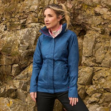 Blue Peter Storm Women's Glide Marl Waterproof Jacket