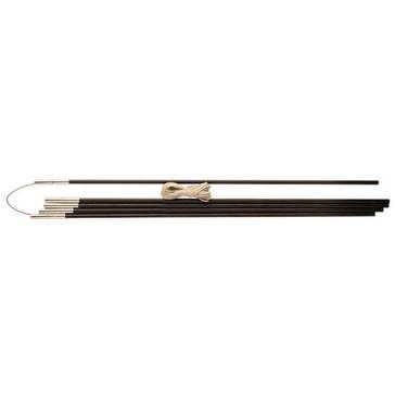 Black VANGO Fibreglass Pole Set - 9.5mm