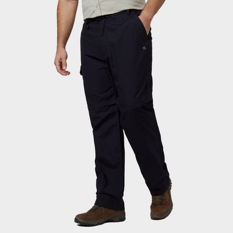 Craghoppers CRAGHOPPERS Navy Mens Convertible Trousers 36” Waist Short. 
