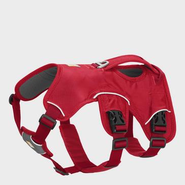 Red Ruffwear Webmaster™ Harness