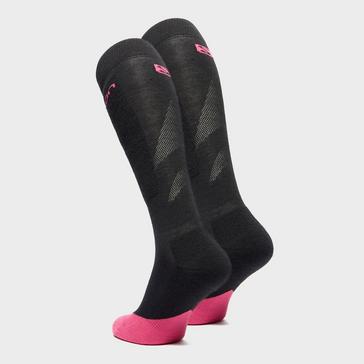 Black Salomon Women's Merlin Ski Socks (2PK)