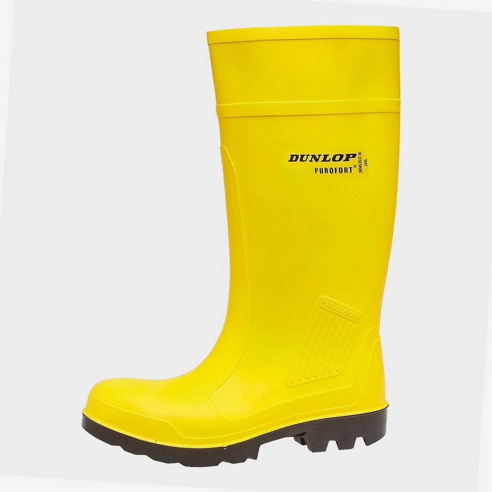 Dunlop Unisex Purofort Professional Full Safety Wellington GO Outdoors