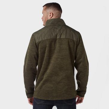 Green Brasher Men’s Quilt Full-Zip Fleece
