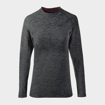 Grey Gill Women's Long Sleeve Crew Neck Top